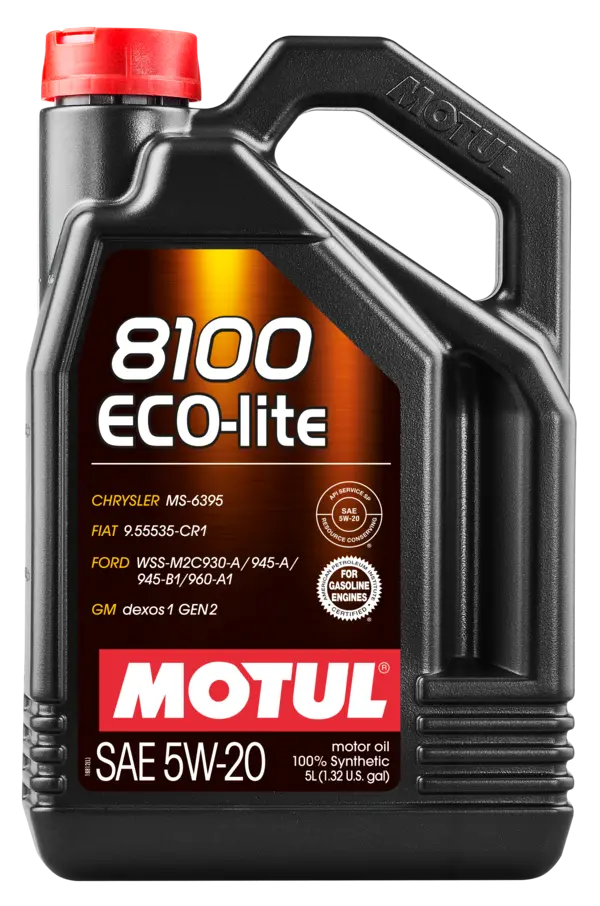 8100 ECO-LITE 5W20 Synthetic High Performance Engine Oil (5 LITER)