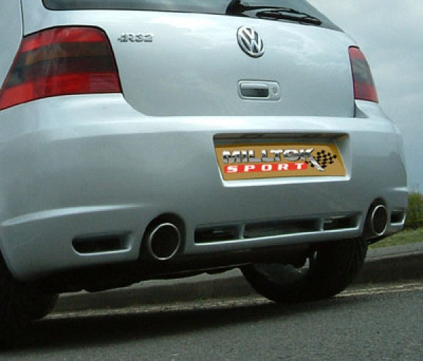 Milltek Resonated Cat Back Exhaust - GT100 Tips - MK4 Golf R32