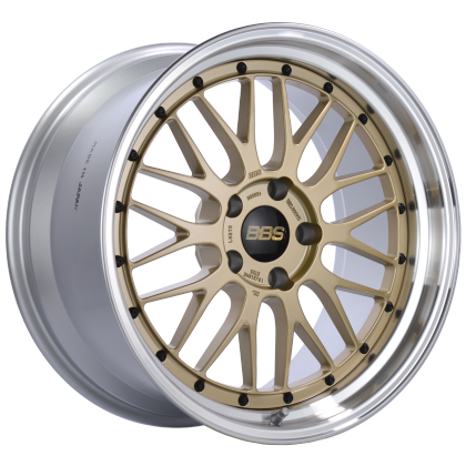 BBS LM 19x9.5 5x120 ET22 Satin Bronze Center/Bright Machined Lip