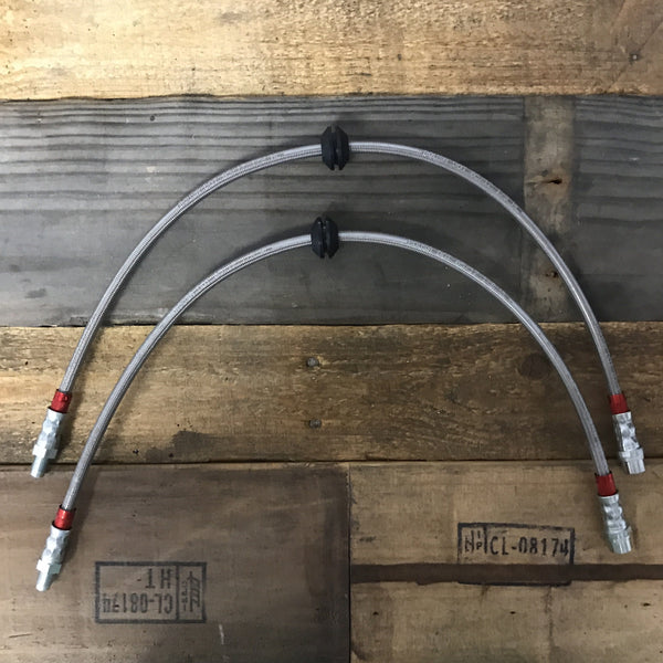 Extended Stainless Steel Brake Lines - E36 Drift