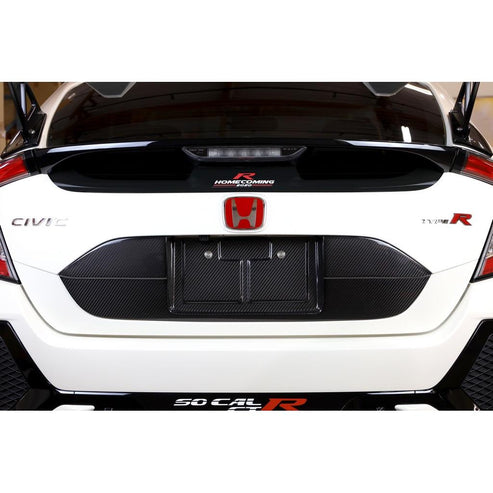 CARBON FIBER License Plate Frame Civic Type R CTR/Type R - 0