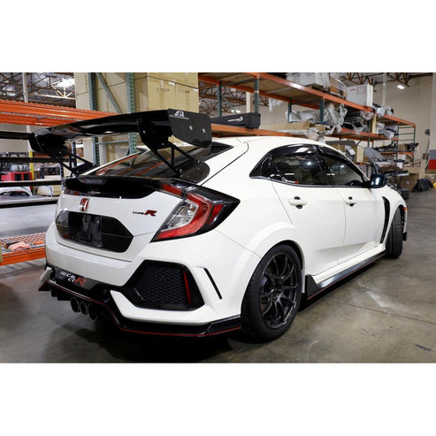 CARBON FIBER GTC-300 Honda Civic Type R Spec Wing 2017-Up Civic Type R FK8 - 0