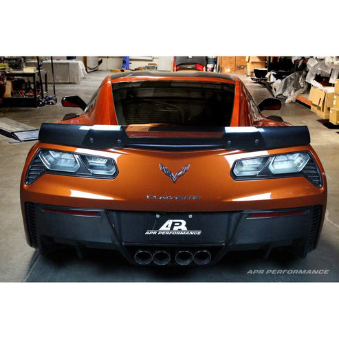 CARBON FIBER Tail light Bezel C7 Corvette 2014-UP - 0