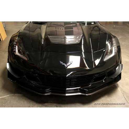 CARBON FIBER Race Canard Chevrolet Corvette C7 ZO6 2015-Up - 0