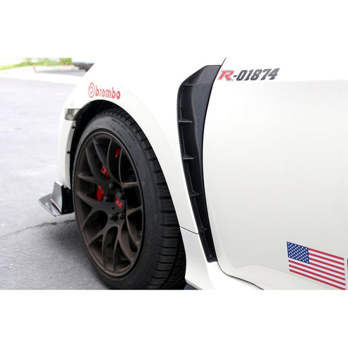 CARBON FIBER FK8 CTR Fender Vents Honda Civic Type R 2017-UP - 0