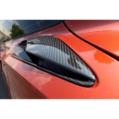 CARBON FIBER Quarter Panel Airducts Chevrolet Corvette C7 or C7 Z06 2015-UP