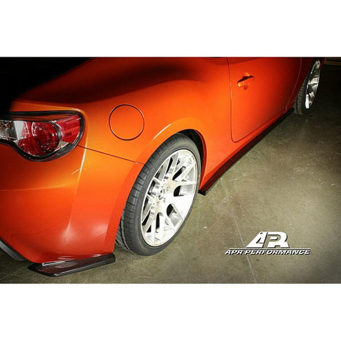 CARBON FIBER Side Rocker Extensions FRS/BRZ Scion FRS/Subaru BRZ 2013-Up