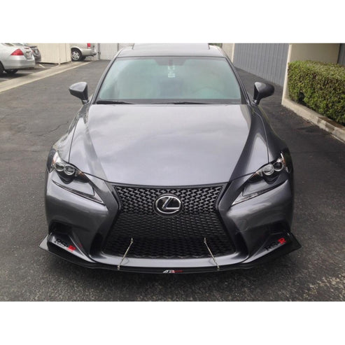 CARBON FIBER Wind Splitter With Rods Lexus IS250/350 F Sport 2014-15 - 0