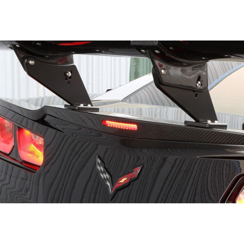 CARBON FIBER GTC-500 Corvette/ C7 Z06/Grand Sport Chassis Mount Wing 74" 2014- U