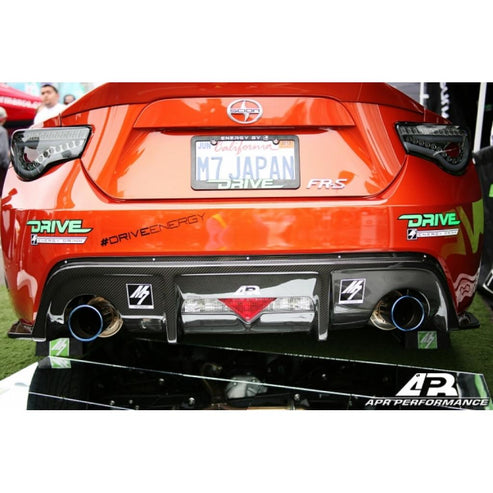 CARBON FIBER Rear Valance Scion FR-S/ Subaru BRZ 2013-16 - 0