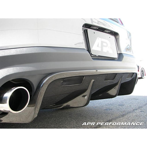 CARBON FIBER Rear Diffuser Ford/Mustang GT 2010-12 - 0