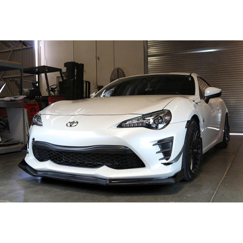 CARBON FIBER Front Bumper Canard 2017-Up GT86 2017-UP - 0