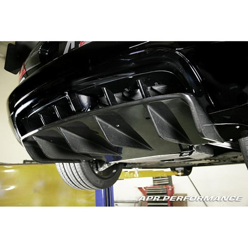 CARBON FIBER Rear Diffuser Dodge Viper SRT-10 Convertible Only 2003-10 - 0