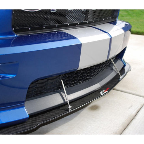 CARBON FIBER Wind Splitter With Rods Mustang Shelby GT/ California Special 2005- - 0