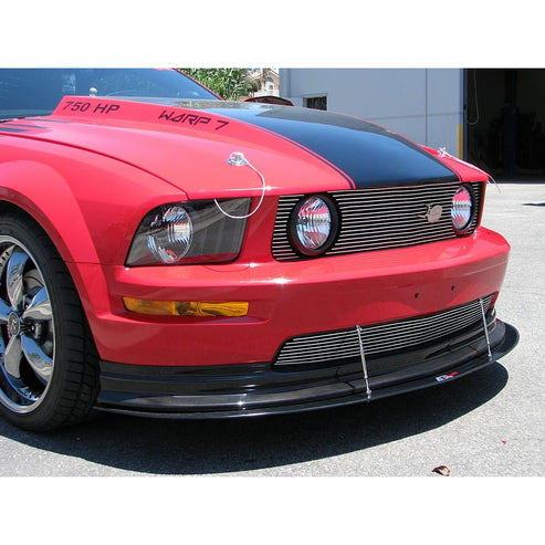 CARBON FIBER Wind Splitter With Rods Mustang GT W/ APR Airdam 2005-09