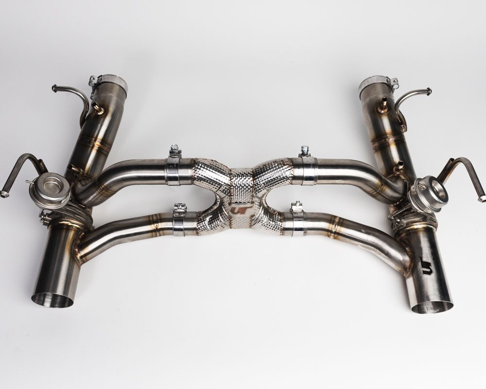 VRP Catback Valvetronic Exhaust System Stainless Steel Ferrari F8 Tributo