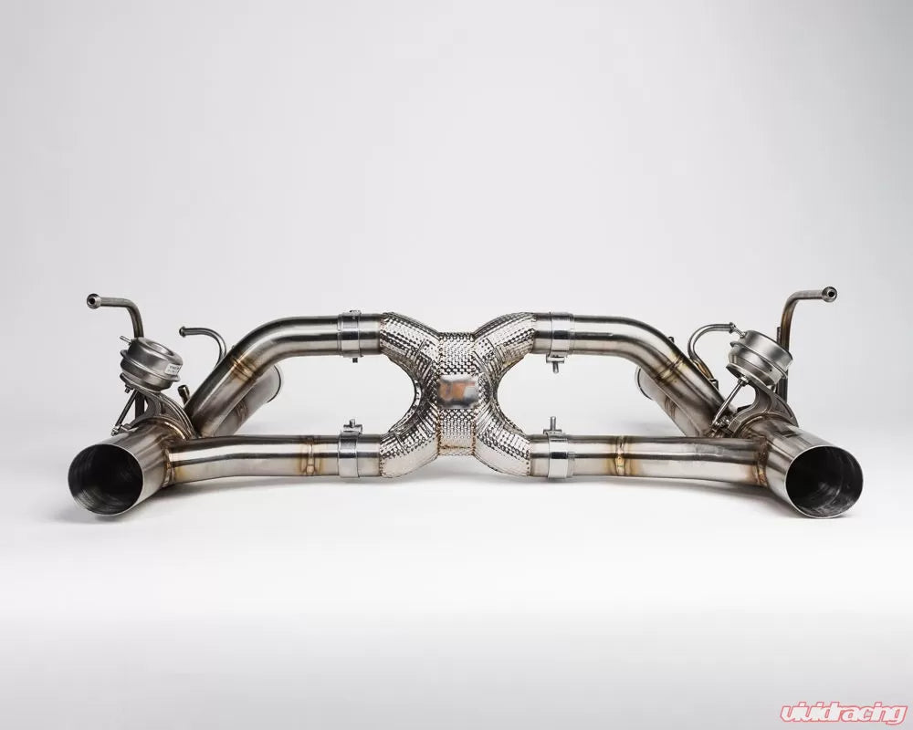 VRP Catback Valvetronic Exhaust System Iconel Ferrari F8 Tributo - 0