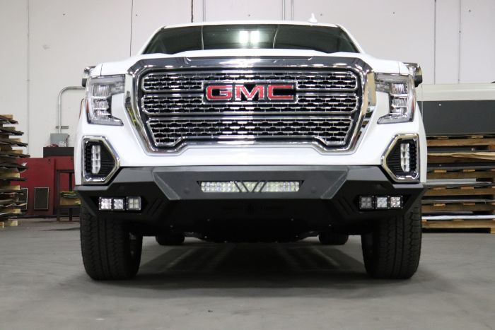 Road Armor 19-20 GMC 1500 SPARTAN Front Bumper - Tex Blk