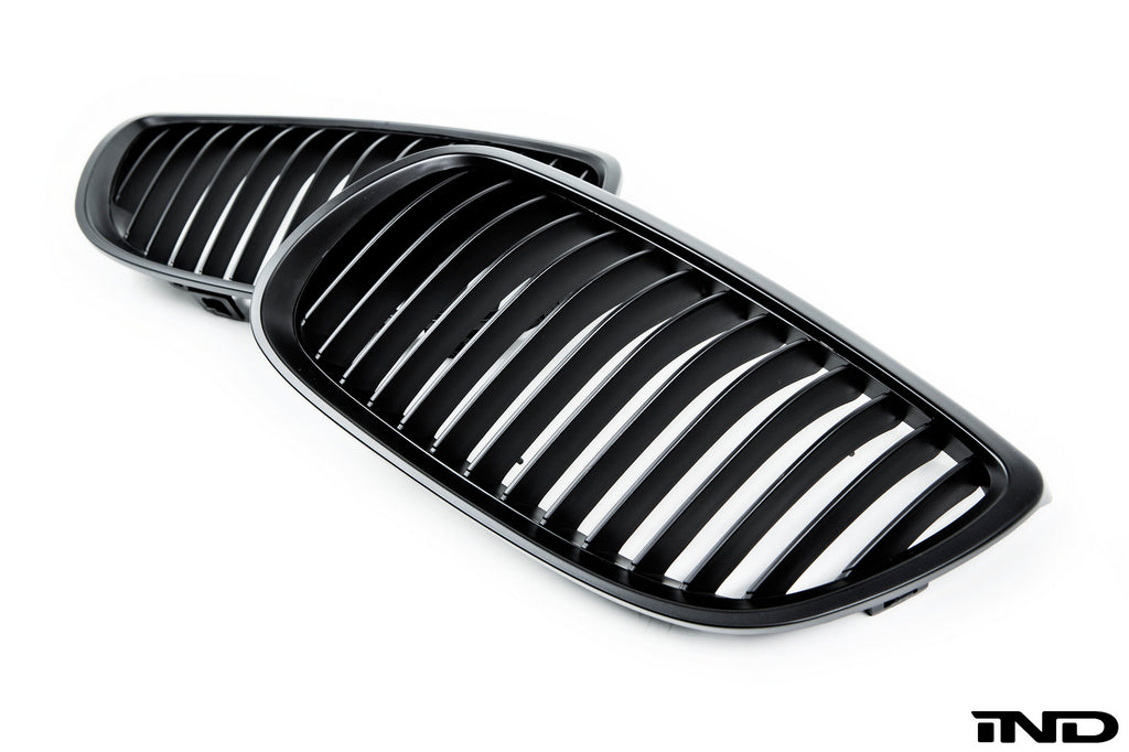 IND E9X M3 Matte Black Front Grille Set