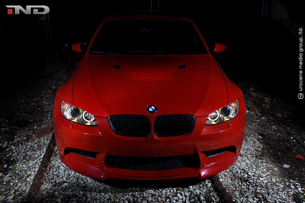 IND E9X M3 Matte Black Front Grille Set