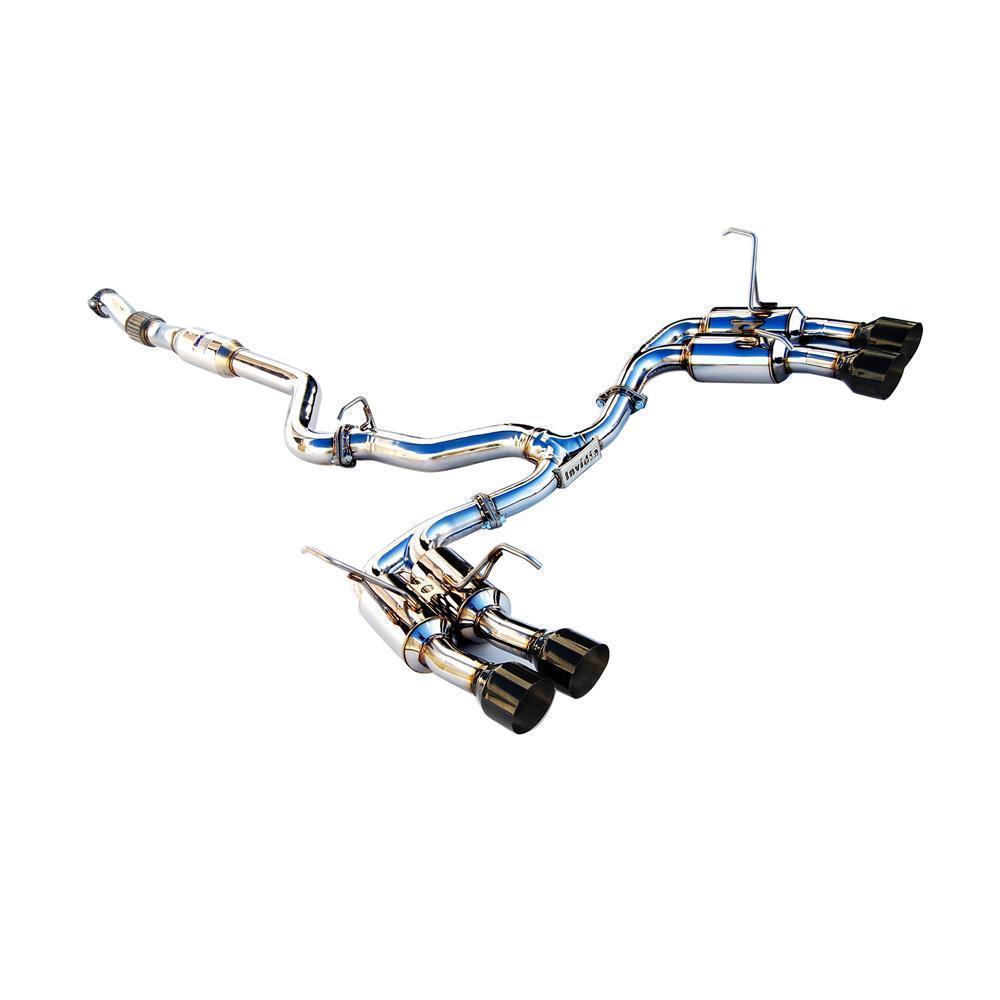 Invidia R400 Gemini Quad Tip Exhaust System | 2015-2021 Subaru WRX / STi