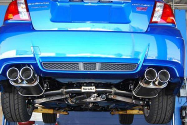 Invidia Q300 Stainless Steel Dual Cat-Back Exhaust System | 2011-2014 Subaru Impreza STi