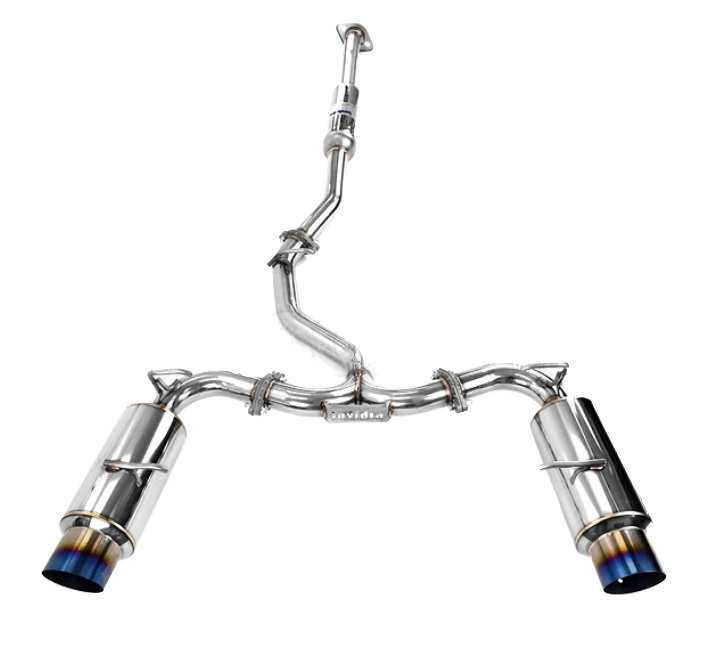 Invidia N1 Cat-Back Exhaust w/ Blue Titanium Tips | 2013-2021 BRZ/FR-S/86