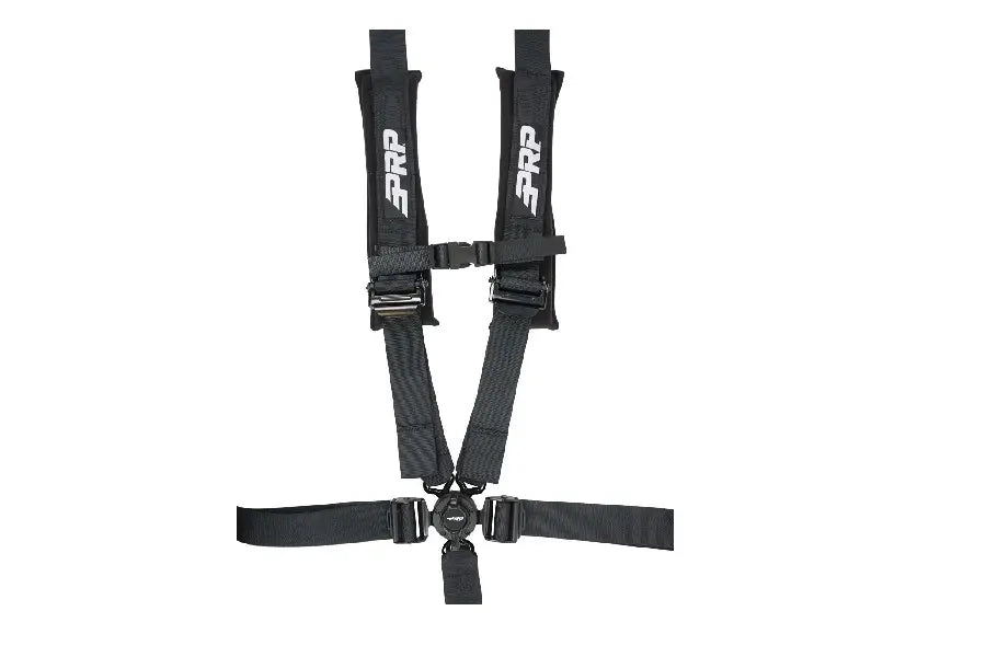 PRP 5.2 Cam-Lock Harness w/ Ratchet Lap Belt - Black