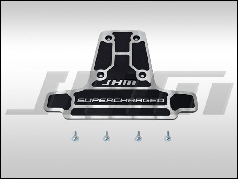 JHM Billet Supercharger Plate (Replaces Factory Cover) - Audi / B8 / C6 / C7 / D4 / 4L / S4 / S5 / Q5 / SQ5 / A6 / A7 / A8 / Q7