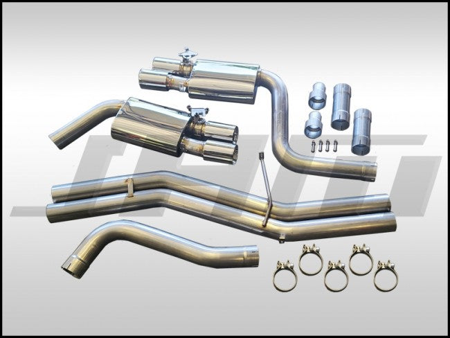 Exhaust - 3" Performance Cat-back (RACE) - Valved - (JHM) for C7.5-S6 4.0T