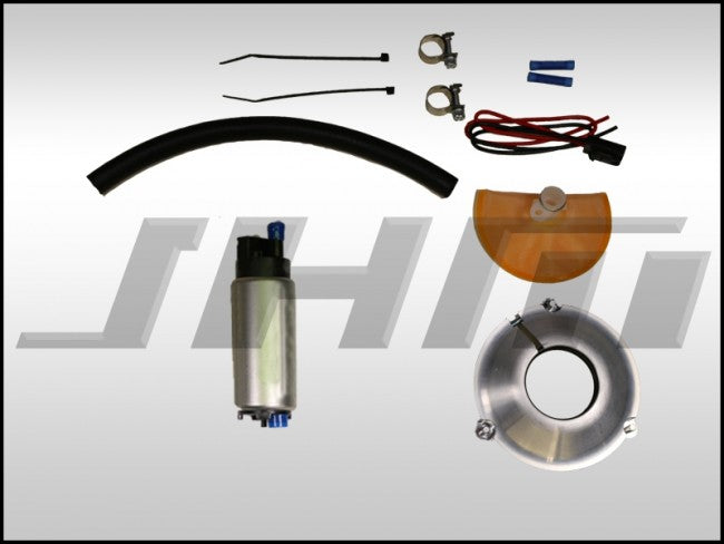 JHM Fuel Pump Upgrade Kit, High-Flow 255 LPH w/ Drop-In Adapter for B5 A4-S4-RS4