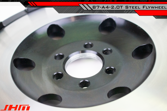 JHM Chrome-Moly Forged Lightweight Flywheel for B7-A4 2.0T (for use w/ B7-RS4 PP)