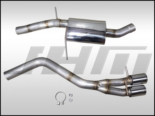 Exhaust - JHM - PARTIAL - 3" Performance Catback for Audi B8 A4-A5 2.0T (Single Exit)