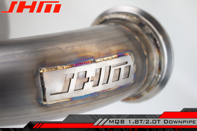 Exhaust - JHM 3" Downpipe with HFC for 1.8T-2.0T TFSI Gen 3 MQB AWD MK7-8V