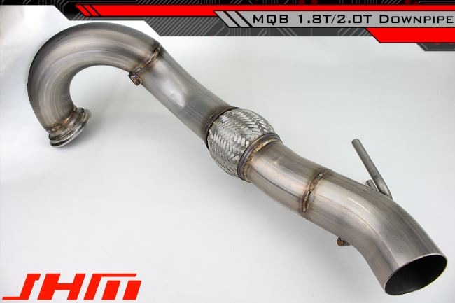 Exhaust - JHM 3" Downpipe with HFC for 1.8T-2.0T TFSI Gen 3 MQB FWD MK7-8V