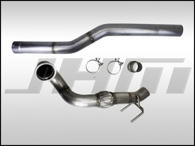 Exhaust - JHM 3" Downpipe with HFC for 1.8T-2.0T TFSI Gen 3 MQB AWD MK7-8V