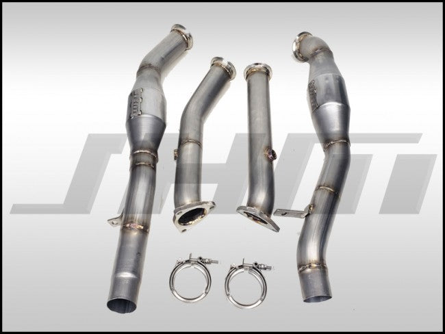 Exhaust - High-Flow Cat Downpipes - Non Resonated - (JHM) for Q7 3.0T