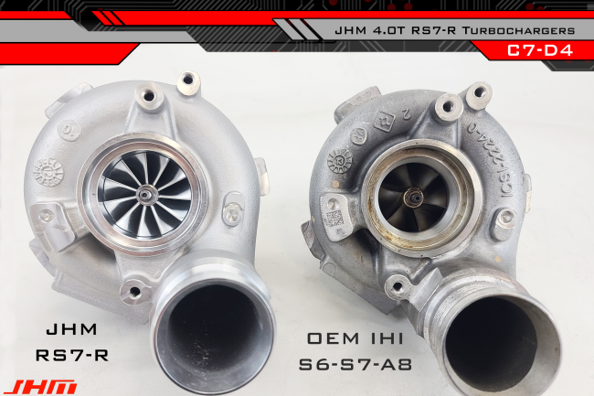 JHM RS7-R Turbo Upgrade for C7 S6-S7-RS7 and D4 A8-S8 4.0T