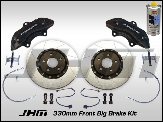 Front BBK (Big Brake Kit) JHM 330mm Cayenne (Brembo 6-piston) B5-S4, C5-A6-allroad, B6-B7 A4