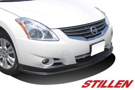 STILLEN FRONT LIP SPOILER 2010-2012 NISSAN ALTIMA SEDAN - 0