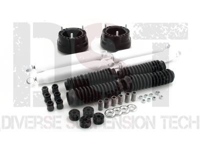 Daystar 2005-2010 Dodge Ram Mega Cab 1500 4WD - 2in Leveling Kit & Scorpion Shocks