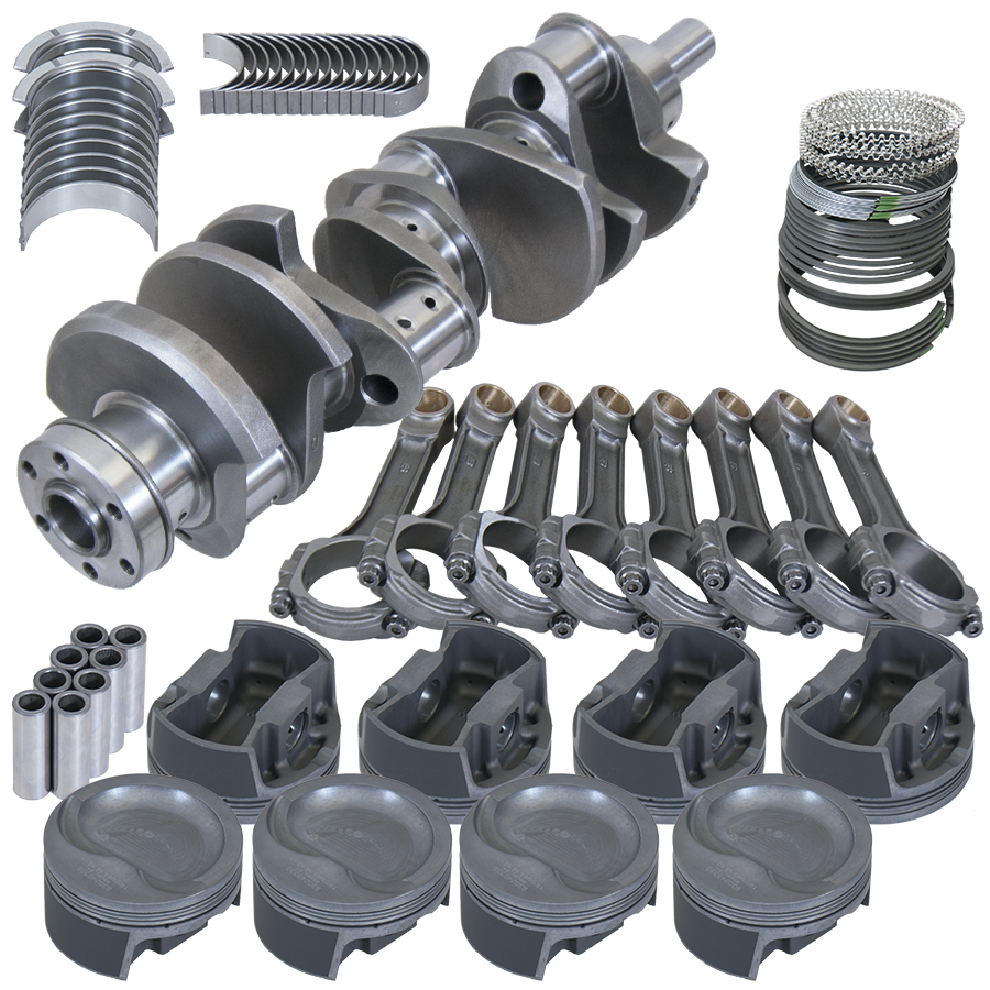 Eagle Ford 351W Block Street/Strip Rotating Assembly - 6.2in H-Beam +.030in Bore (Unbalanced)