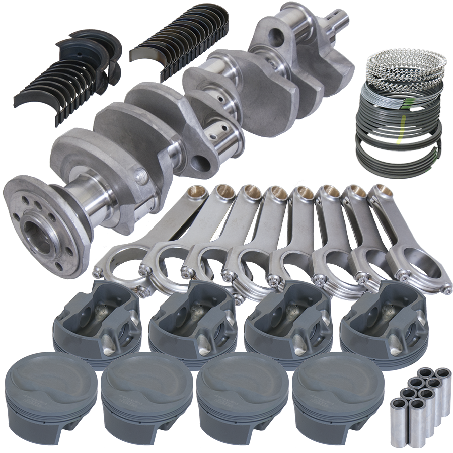 Eagle Chevrolet Small Block 5.7L V8 Balanced Rotating Assembly Kit 4.030in Bore 3.750in Stroke