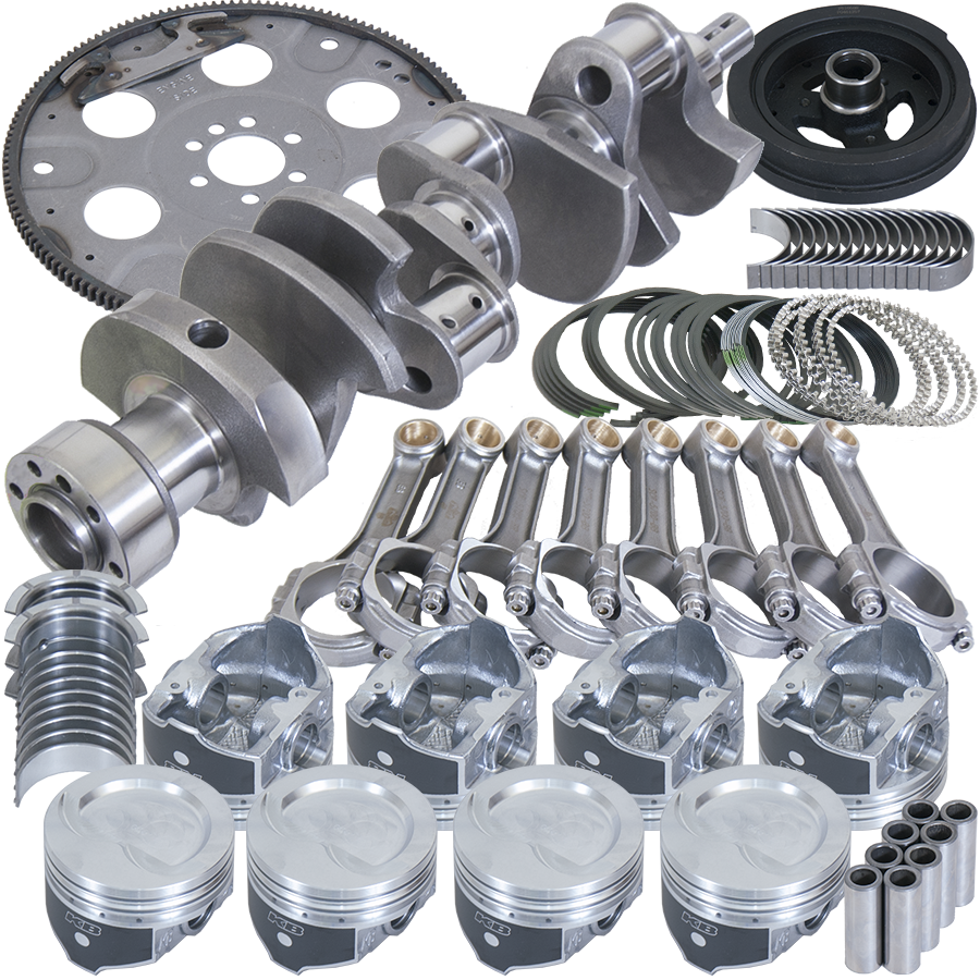 Eagle Chevrolet 350 Balanced Rotating Assembly Kit -18CC Dome 3.750 Stroke 4.030 Bore