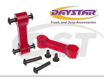 Daystar 2007-2018 Jeep Wrangler JK Hood Latch Upgrade Red