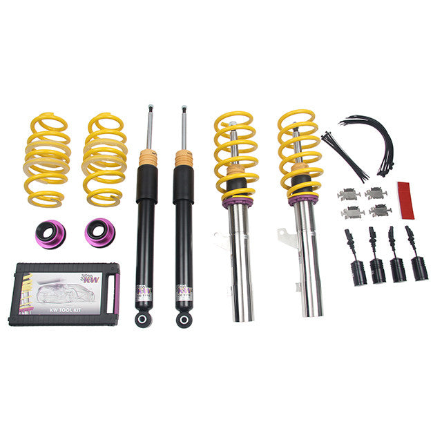 KW V1 Coilover Kit Bundle Volkswagen Golf VII R, GTI incl. EDC Bundle