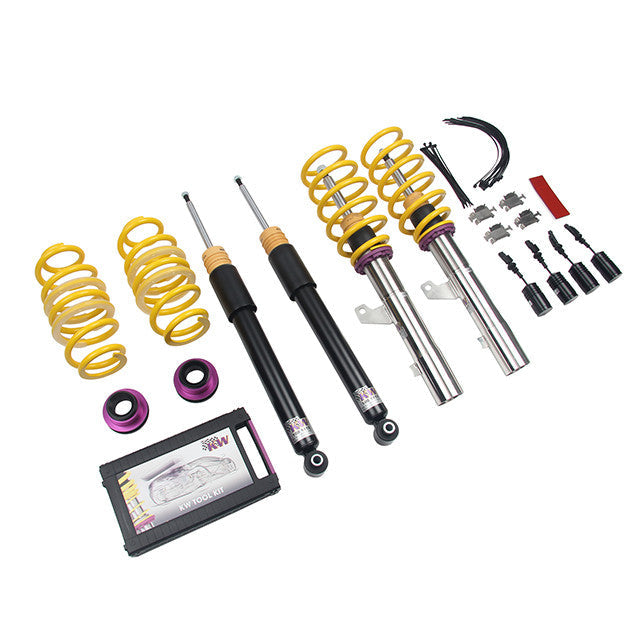 KW V1 Coilover Kit Bundle Volkswagen Golf VII R, GTI incl. EDC Bundle - 0