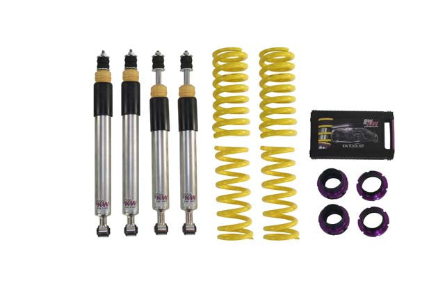 KW V2 Coilover Kit Mercedes-Benz E-Class (210) 6cyl.
Sedan, Coupe (except 4matic AWD)