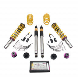 KW V3 Coilover Kit Bundle Audi A4 (B9) Sedan 2WD with electronic dampers