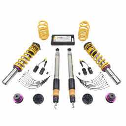 KW V3 Coilover Kit Bundle Audi A4 (B9) Sedan 2WD with electronic dampers